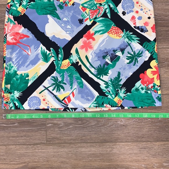 Island pineapple Floral short Skirt 🌺 - Picture 7 of 7